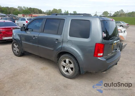 2011 Honda Pilot Ex-L from USA, damaged, VIN 5FNYF4H69BB090819